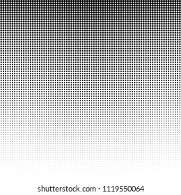 Linear halftone pattern. Circles, speckles, polka dot background / pattern