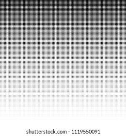 Linear halftone pattern. Circles, speckles, polka dot background / pattern