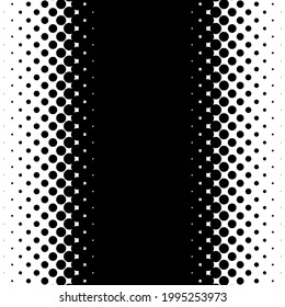 Linear halftone, screentone dots, circles, pattern