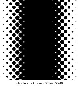 Linear halftone, screentone dots, circles, pattern