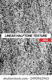 Linear halftone texture for photos, graphics and videos.