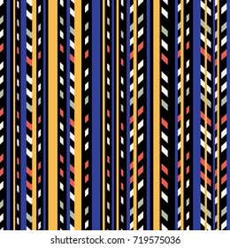 Linear Halloween seamless patterns. Childish background. Holiday design. Vector illustration.