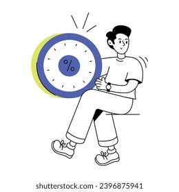 Linear illustration of customer discount  