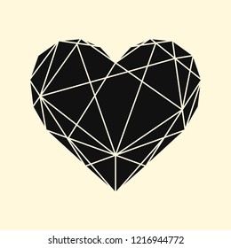 Linear illustration of a heart