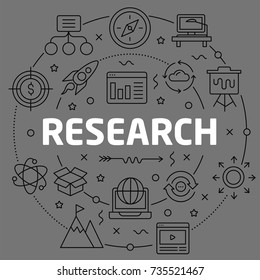 Linear illustration research