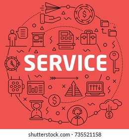 Linear illustration service