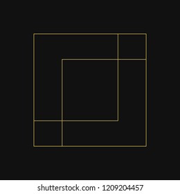 Lineare Abbildung eines quadratischen Blocks