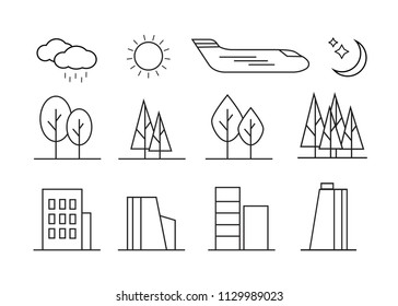 Similar Images, Stock Photos & Vectors of Linear landscape elements