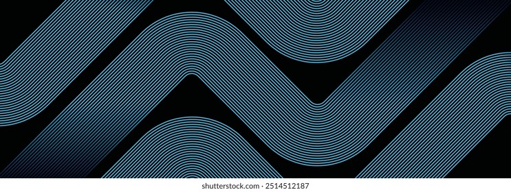 Design para o conceito de tecnologia futurista da arte de linha linear para a IA e todas as Comunicações Digitais.