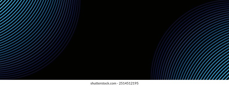 Diseño de fondo de arte lineal para el concepto de tecnología futurista para IA y todas las comunicaciones digitales.