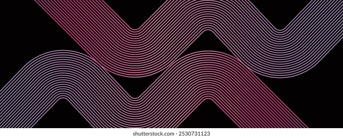 Linear Line art background design for Ai and all other digital communications.