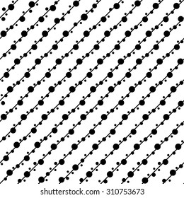 
Linear Lines Hand Drawn Seamless Outline Pattern
