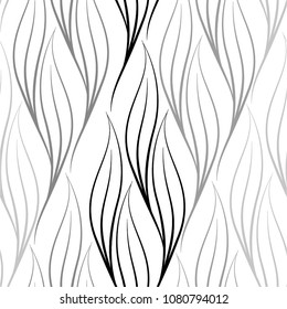 linear mesh pattern, leaves, mosaic, seamless vector background.