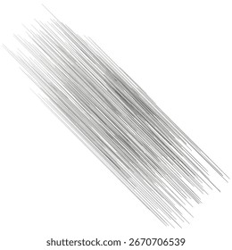 Linear motion illustration. Parallel straight lines. Fading speed effect. Vector graphic element. EPS 10.