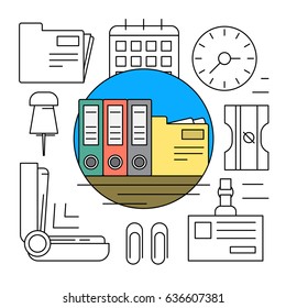 Linear Office Elements