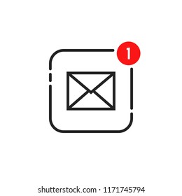 https://image.shutterstock.com/image-vector/linear-one-notification-mailbox-concept-260nw-1171745794.jpg