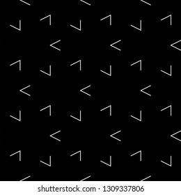 Linear ornament. Curves wallpaper.Angle brackets backdrop. Chevrons pattern. Folk background. Ethnic motif. Digital paper, textile print, abstract. Seamless image. Vector art