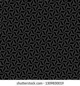 Linear ornament. Lines pattern. Etnic motif. Geometric background. Strokes backdrop. Digital paper, textile print, web design, abstract. Seamless image. Vector