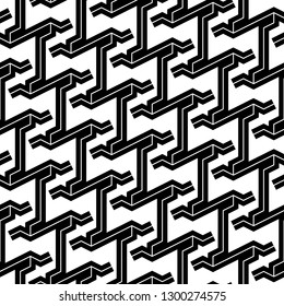 Linear ornament. Seamless pattern.Geometric motif. Curves wallpaper. Digital paper, textile print, web design, abstract backdrop. Modern backdrop. Vector artwork