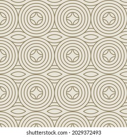 Linear pattern. Abstract line wallpaper. Fancy, mess, chaos graphic ornament. Modern geometric texture decoration background. Fabric print. Lineal pattern. Monochrome backdrop. Vector illustration.