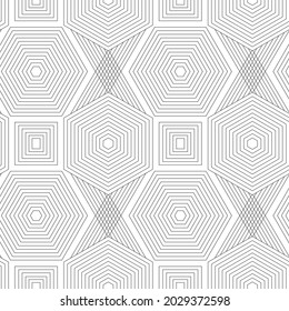 Linear pattern. Abstract line wallpaper. Fancy, mess, chaos graphic ornament. Modern geometric texture decoration background. Fabric print. Lineal pattern. Monochrome backdrop. Vector illustration.
