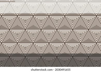 Linear pattern. Abstract line wallpaper. Fancy, mess, chaos graphic ornament. Modern geometric texture decoration background. Fabric print. Lineal pattern. Monochrome backdrop. Vector illustration.
