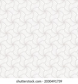 Linear pattern. Abstract line wallpaper. Fancy, mess, chaos graphic ornament. Modern geometric texture decoration background. Fabric print. Lineal pattern. Monochrome backdrop. Vector illustration.