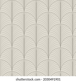 Linear pattern. Abstract line wallpaper. Fancy, mess, chaos graphic ornament. Modern geometric texture decoration background. Fabric print. Lineal pattern. Monochrome backdrop. Vector illustration.