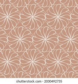 Linear pattern. Abstract line wallpaper. Fancy, mess, chaos graphic ornament. Modern geometric texture decoration background. Fabric print. Lineal pattern. Monochrome backdrop. Vector illustration.