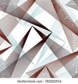 Linear pattern mesh, diagonal, angle, universal, seamless vector background.