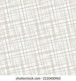 Linear pattern mesh, diagonal, simple, elegant, seamless vector background. 