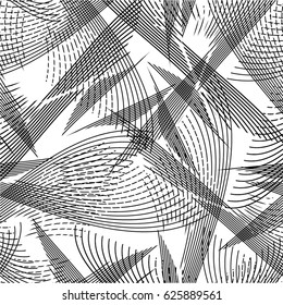 Linear pattern mesh, seamless vector background.
