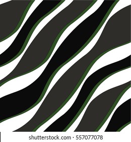 Linear pattern mesh stripes, diagonal, wavy seamless vector background.