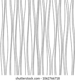 Linear pattern mesh, stripes, wave, seamless vector background.