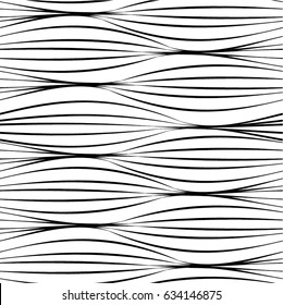 Linear pattern mesh, wave, plexus, simple, seamless vector background.