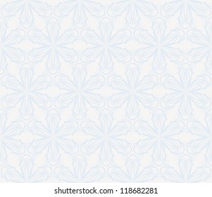 linear pattern with pale white colors, ideal for a website background or holiday wrapping paper or wedding invitation background, seamless vector with flourish motifs and calligraphic lines