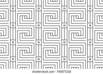 Linear seamless pattern