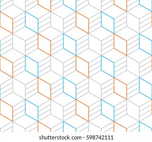 Linear seamless pattern, thin lines. Subtle geometric vector background