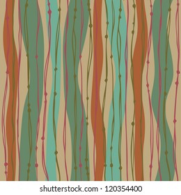Linear Seamless Texture Ethnic Neutral Pattern Stock Vector (Royalty ...