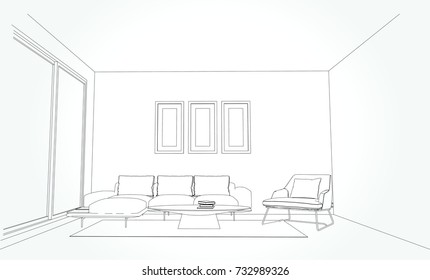 Vectores Imagenes Y Arte Vectorial De Stock Sobre Interior