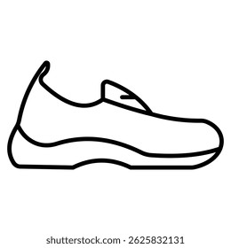 Linear sneaker shoes for creative use