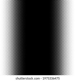 Linear square halftone, screentone element. Squares geometric pattern, background, texture