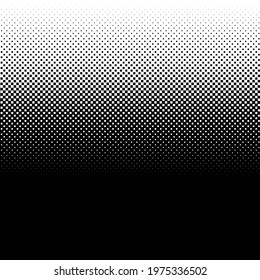 Linear Square Halftone, Screentone Element. Squares Geometric Pattern, Background, Texture