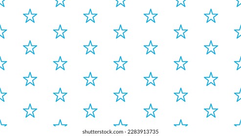 Linear Stars Abstract Seamless Pattern. Ornament can be used for gift wrapping paper, pattern fills, web page background, surface textures and fabrics.