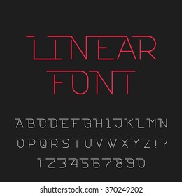 29,484 Linear style font Images, Stock Photos & Vectors | Shutterstock