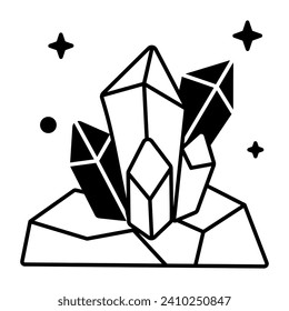 Linear Style Esoteric Astrology Icon