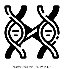 A linear style icon of chromosome structure 

