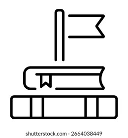 A linear style icon representing ongoing learning