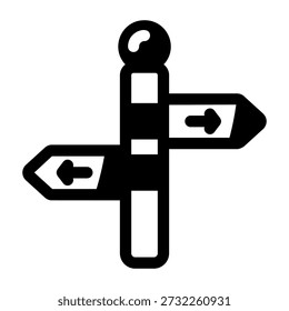 Um ícone de estilo linear que representa a placa