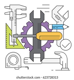 Linear Style Tool Icons